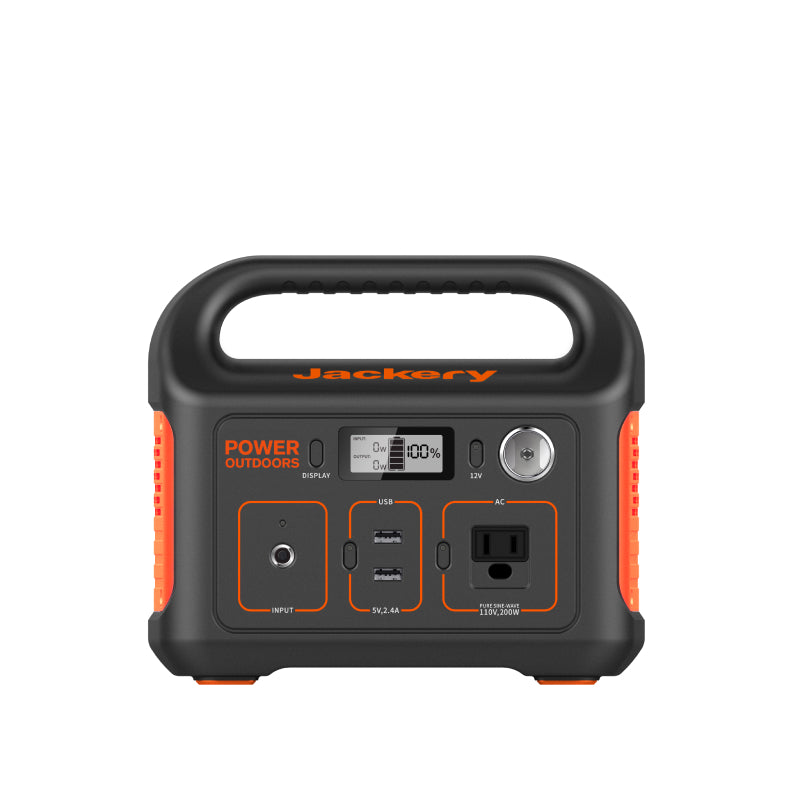  Jackery Portable Power Station Explorer 290, 290Wh Backup  Lithium Battery, 110V/200W Pure Sine Wave AC Outlet, Solar Generator (Solar  Panel Not Included) for Outdoors Camping Travel(Renewed) : Video Games