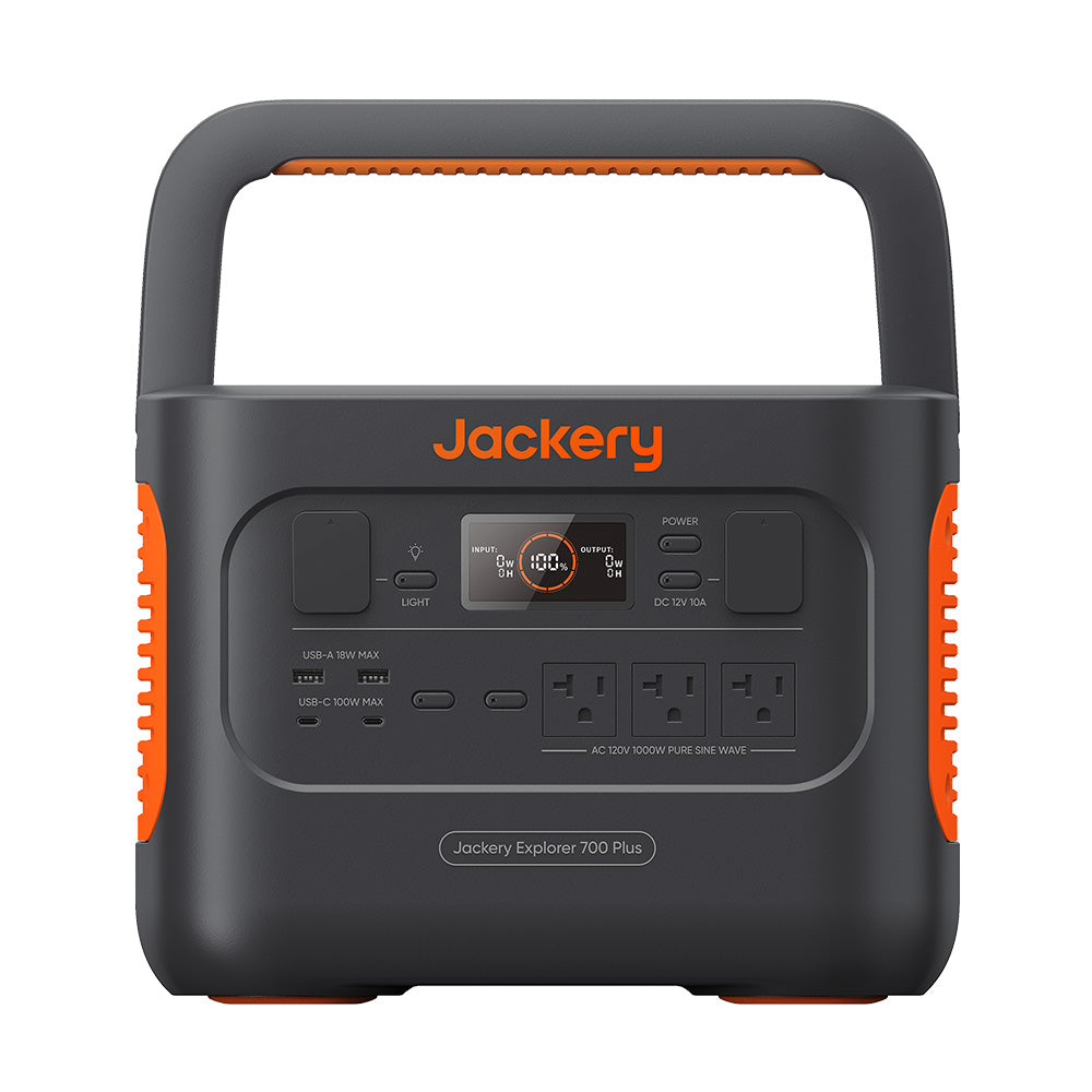 Jackery Explorer 700 Plus Portable Power Station (Refurbished)