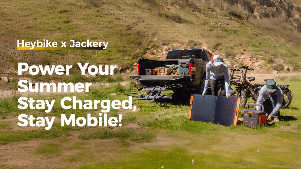 Jackery × Heybike: Join Force to Upgrade Riders’ Outdoor Adventures