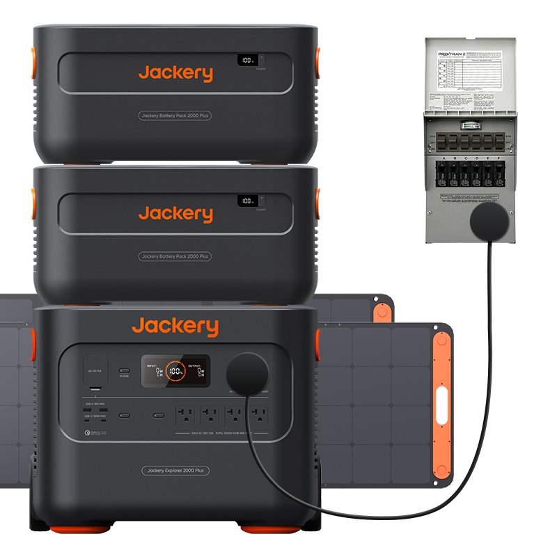 Jackery Solar Generator 2000 Plus Kit (6kWh)