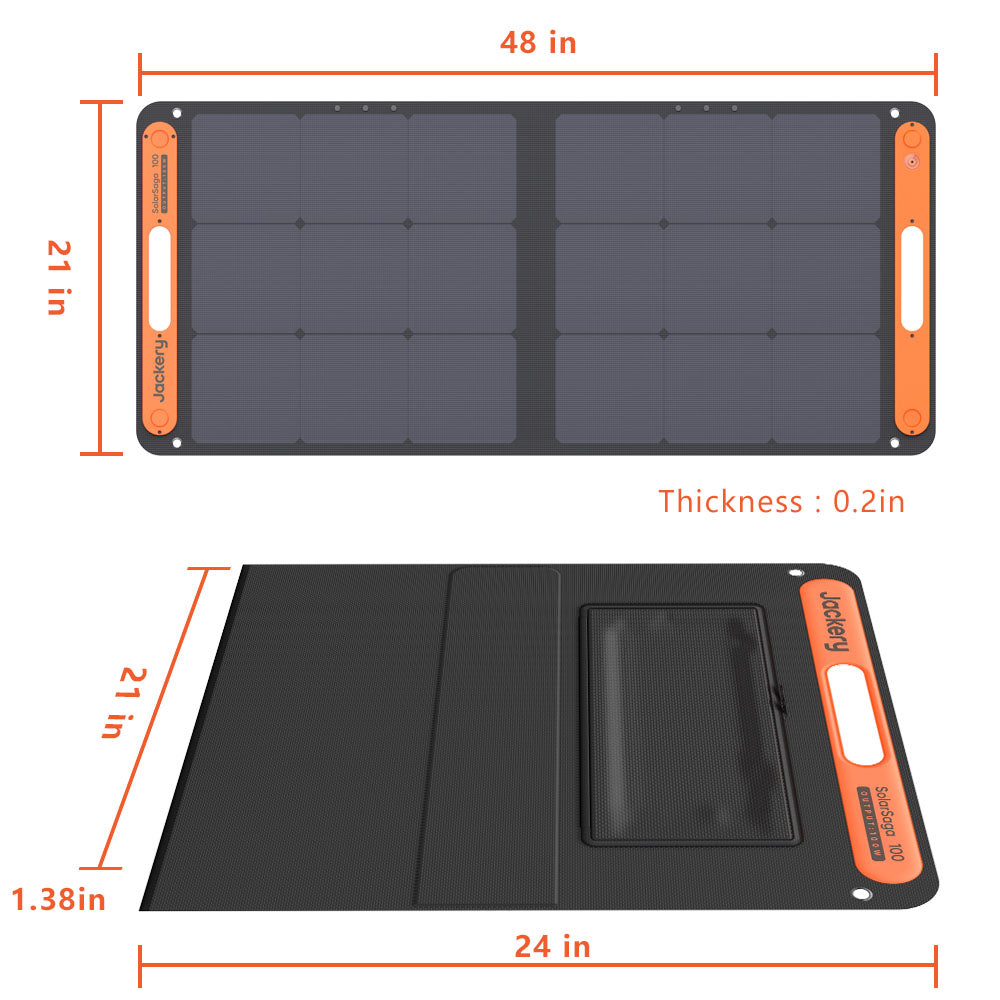 特価高品質(2366) Jackery SolarSaga 60 折りたたみ式 ソーラーパネル 68W 22V 3.09A 未開封 未使用 (ポータブル電源と同梱可) ソーラーパネル、太陽電池