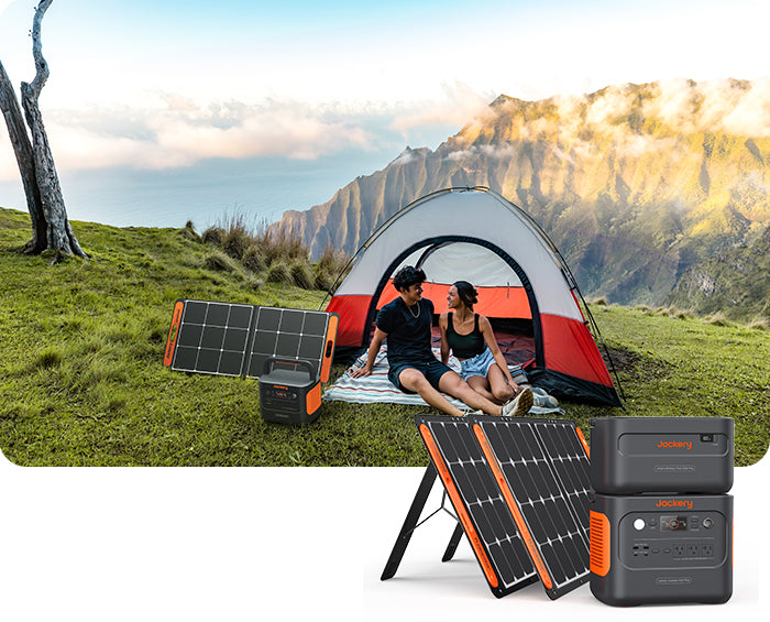 Solar generators for camping
