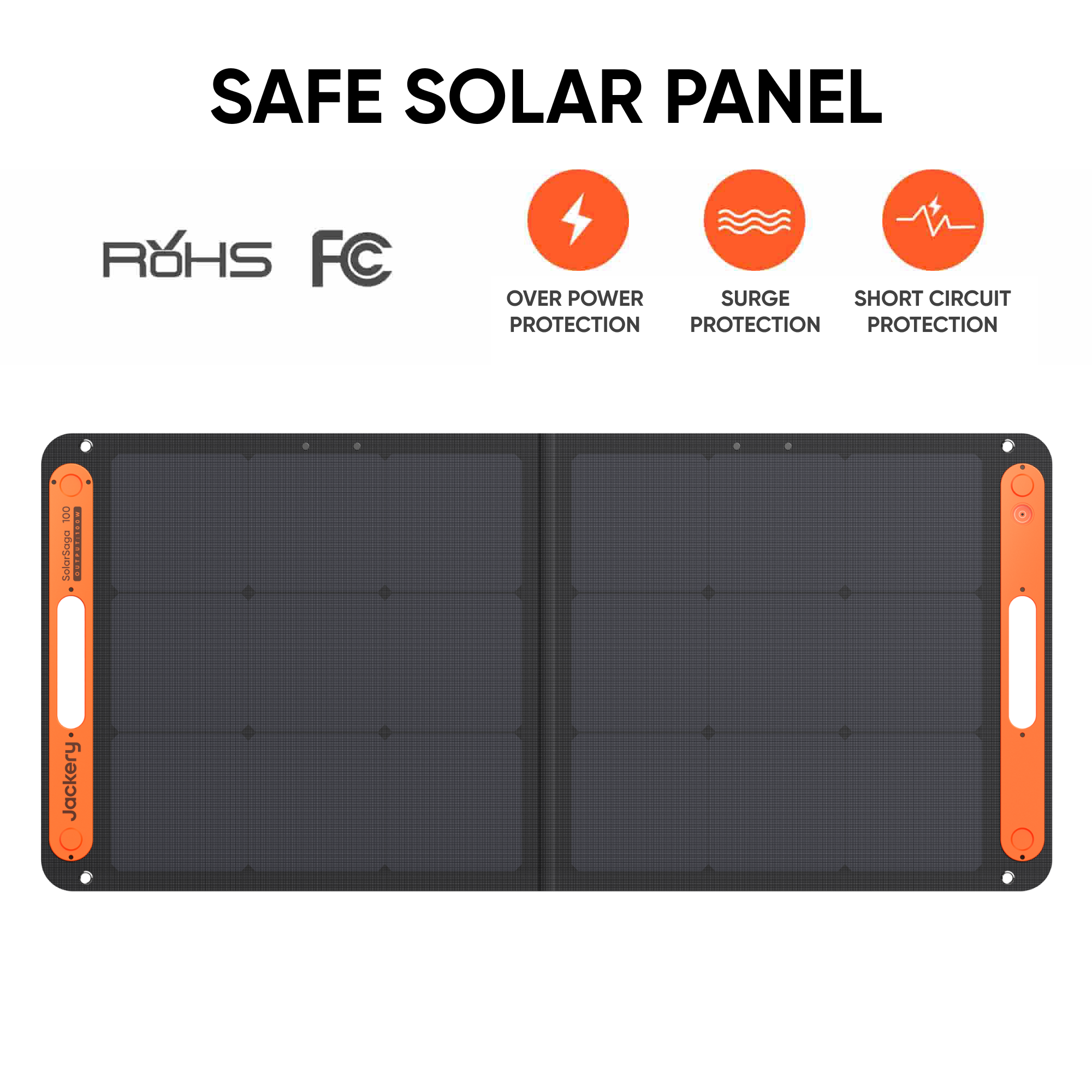 Jackery Flexible & Portable SolarSaga 100W